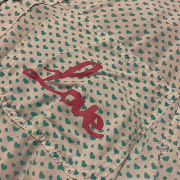 Heart button down blouse - Picture 1 of 3